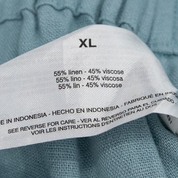 Anne Klein Aqua Spray Ellie Wide Leg Pull-On Pants Size XL - Picture 8 of 10